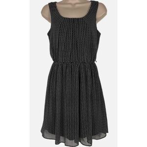 IZ Byer Sleeveless Blouson Lightweight Chiffon Dress